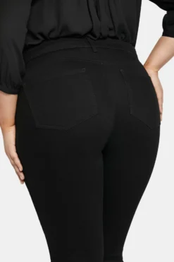 Marilyn Straight Jeans In Plus Size - Black 12 Marilyn Straight Jeans In Plus Size - Black -Nydj Apparel Shop WNBBMS8517 858 6