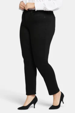 Sheri Slim Jeans In Plus Size - Black -Nydj Apparel Shop WNBBSS8518 858 3
