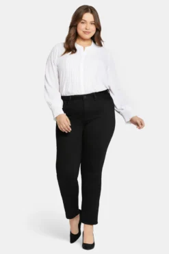 Sheri Slim Jeans In Plus Size - Black -Nydj Apparel Shop WNBBSS8518 858 4