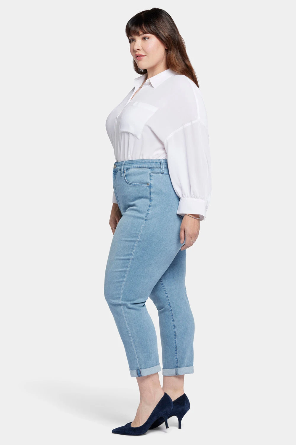 Margot Girlfriend Jeans In Petite Plus Size - Kingston 4 Margot Girlfriend Jeans In Petite Plus Size - Kingston - Image 4