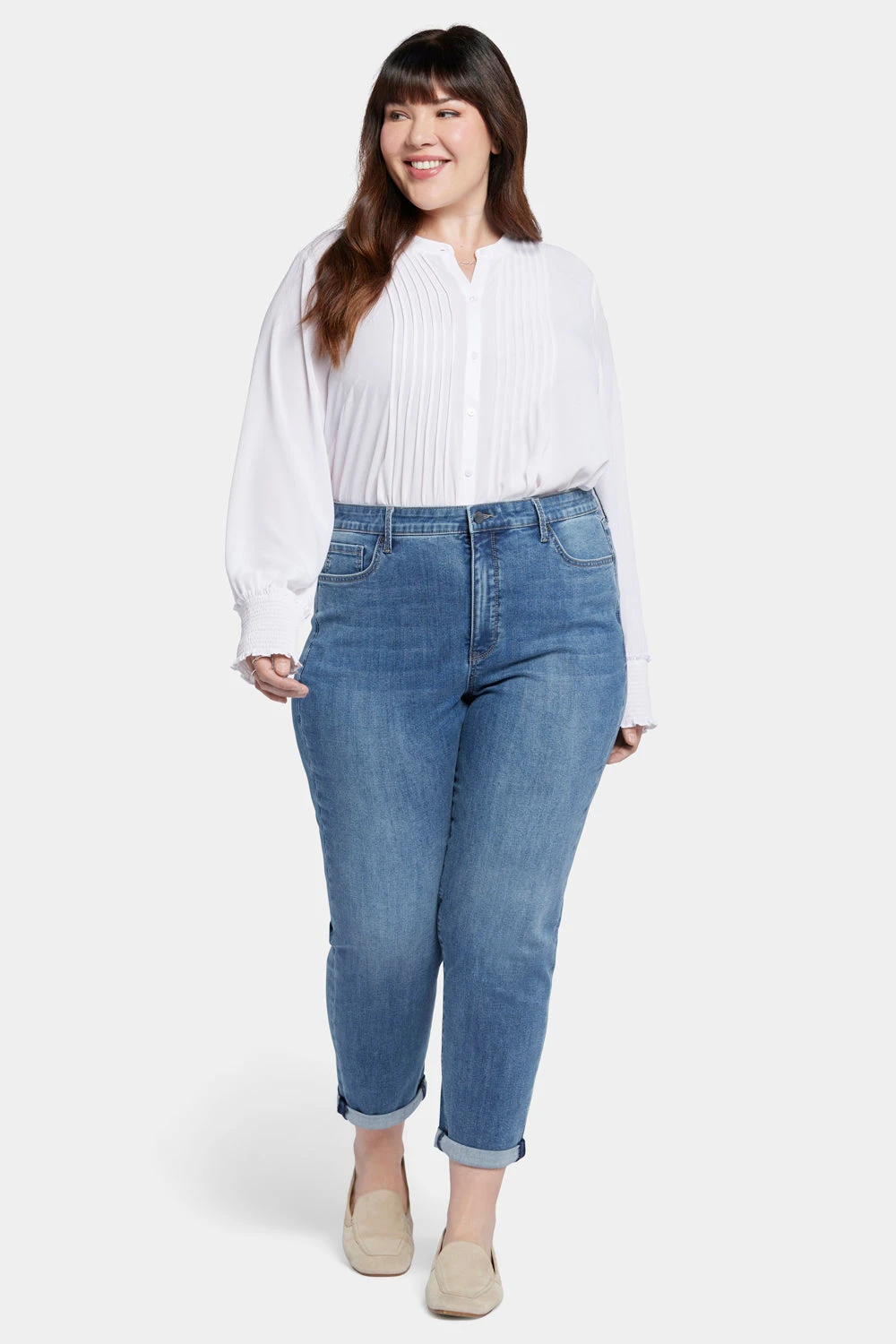Margot Girlfriend Jeans In Petite Plus Size - Rockie 4 Margot Girlfriend Jeans In Petite Plus Size - Rockie - Image 4