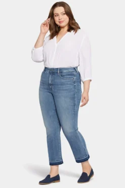 Marilyn Straight Ankle Jeans In Petite Plus Size - Fantasy -Nydj Apparel Shop WPANVMA8293 FNTSY 5