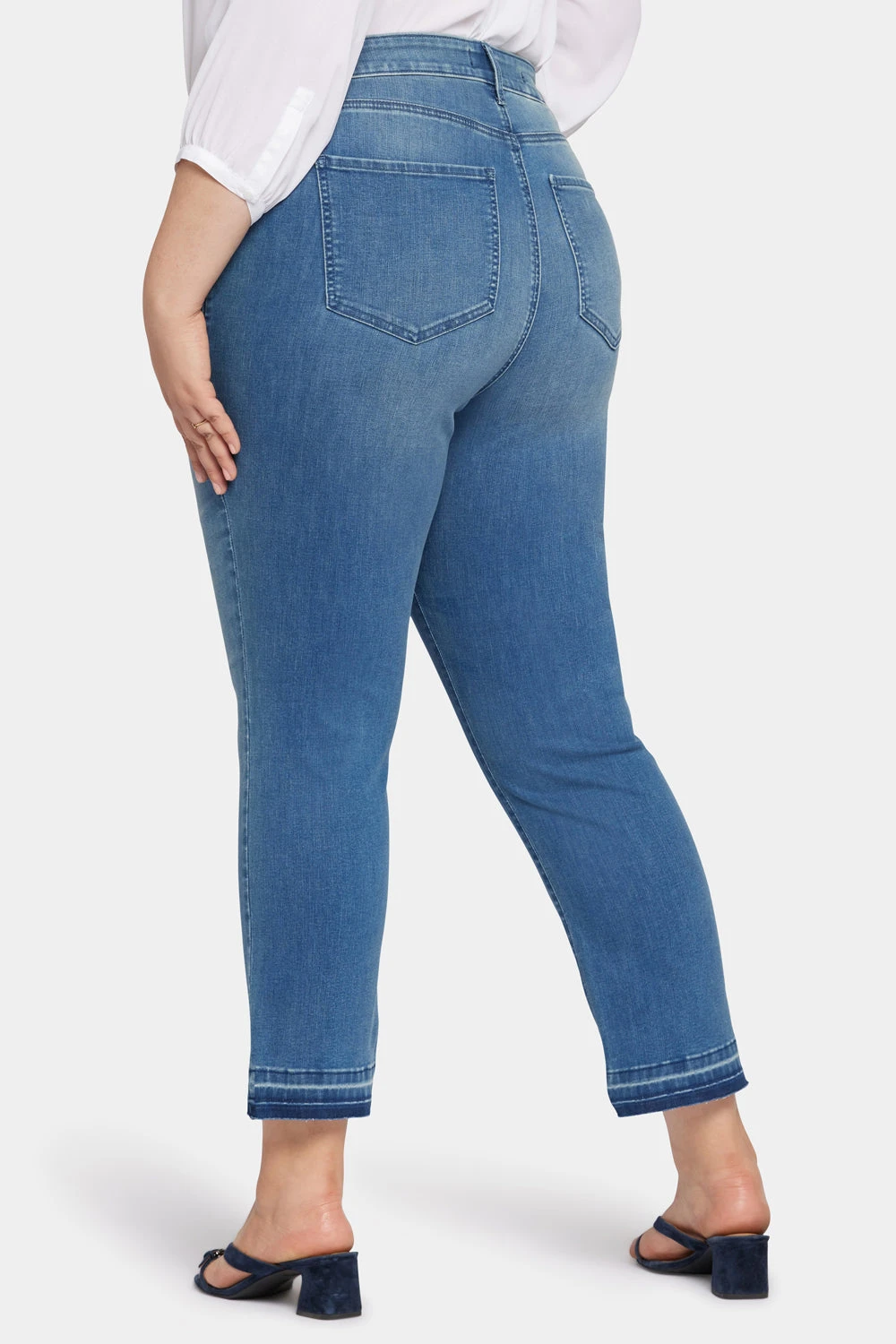 Marilyn Straight Ankle Jeans In Petite Plus Size - Stunning 2 Marilyn Straight Ankle Jeans In Petite Plus Size - Stunning - Image 2