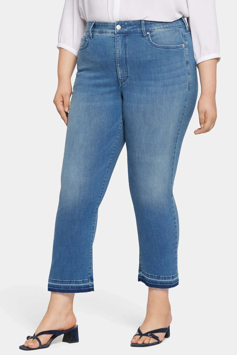 Marilyn Straight Ankle Jeans In Petite Plus Size - Stunning 3 Marilyn Straight Ankle Jeans In Petite Plus Size - Stunning - Image 3