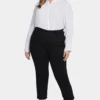 Margot Girlfriend Jeans In Petite Plus Size - Black