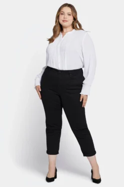 Margot Girlfriend Jeans In Petite Plus Size - Black 11 Margot Girlfriend Jeans In Petite Plus Size - Black -Nydj Apparel Shop WPCWD8215 858 5