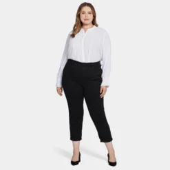 Margot Girlfriend Jeans In Petite Plus Size - Black 13 Margot Girlfriend Jeans In Petite Plus Size - Black -Nydj Apparel Shop WPCWD8215 858 DPA