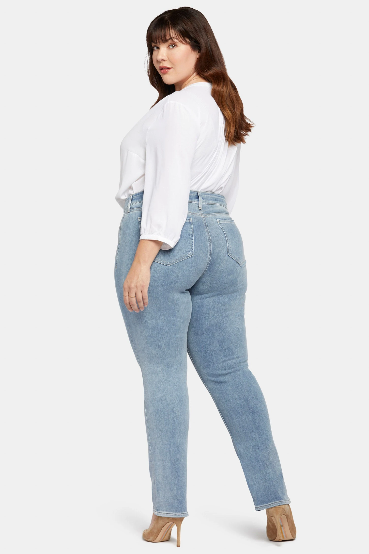 Marilyn Straight Jeans In Plus Size - Haley 6 Marilyn Straight Jeans In Plus Size - Haley - Image 6