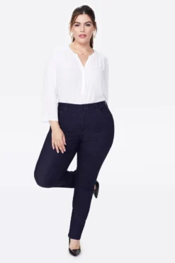 Sheri Slim Jeans In Plus Size - Rinse -Nydj Apparel Shop WPRISS8518 RINSE 6