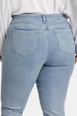 Sheri Slim Jeans In Plus Size - Sparkling Lights -Nydj Apparel Shop WPRISS8518 SPKLT 6