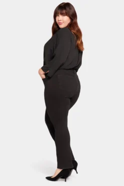 Le Silhouette Slim Bootcut Jeans In Petite Plus Size - Stellar -Nydj Apparel Shop WPSHB8701 STLLR 5