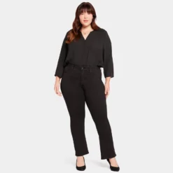 Le Silhouette Slim Bootcut Jeans In Petite Plus Size - Stellar -Nydj Apparel Shop WPSHB8701 STLLR DPA