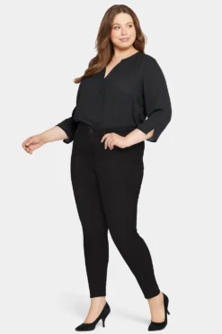 Le Silhouette Ami Skinny Jeans In Petite Plus Size - Stellar -Nydj Apparel Shop WPSHBAS8346 STLLR 5