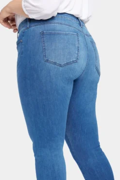 Le Silhouette Slim Bootcut Jeans In Petite Plus Size - Amour 12 Le Silhouette Slim Bootcut Jeans In Petite Plus Size - Amour -Nydj Apparel Shop WPSHD8701 AMOUR 6