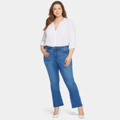 Le Silhouette Slim Bootcut Jeans In Petite Plus Size - Amour 13 Le Silhouette Slim Bootcut Jeans In Petite Plus Size - Amour -Nydj Apparel Shop WPSHD8701 AMOUR DPA
