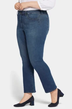 Le Silhouette Slim Bootcut Jeans In Petite Plus Size - Precious -Nydj Apparel Shop WPSHD8701 PRCS 3