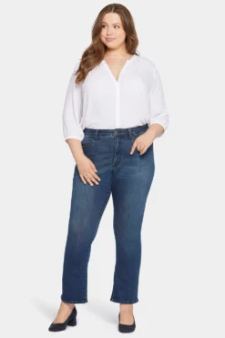 Le Silhouette Slim Bootcut Jeans In Petite Plus Size - Precious -Nydj Apparel Shop WPSHD8701 PRCS 4