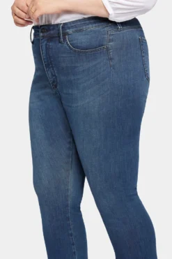 Le Silhouette Slim Bootcut Jeans In Petite Plus Size - Precious -Nydj Apparel Shop WPSHD8701 PRCS 6