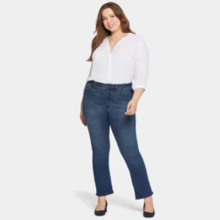 Le Silhouette Slim Bootcut Jeans In Petite Plus Size - Precious -Nydj Apparel Shop WPSHD8701 PRCS DPA