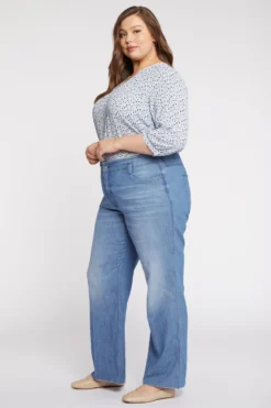 Teresa Wide Leg Jeans In Plus Size - Everly -Nydj Apparel Shop WPWLKT8150 EVRLY 6