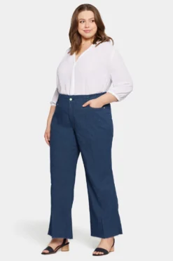 Teresa Wide Leg Jeans In Plus Size - Serendipity -Nydj Apparel Shop WPWLKT8817 SRNDP 5