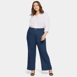 Teresa Wide Leg Jeans In Plus Size - Serendipity -Nydj Apparel Shop WPWLKT8817 SRNDP DPA