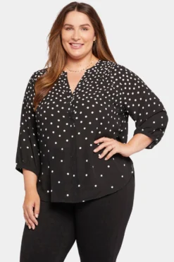 Pintuck Blouse In Plus Size - Percy Dot 9 Pintuck Blouse In Plus Size - Percy Dot -Nydj Apparel Shop WS1F0537 F1052 4 7f8fbc7a 4ff3 4d33 bb6b c085ea148a06