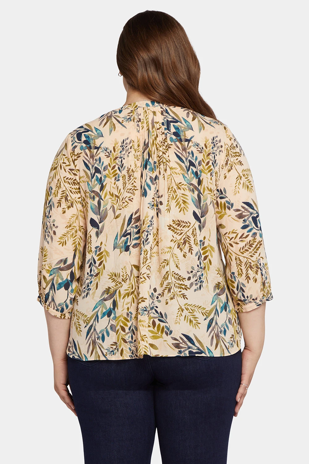 Pintuck Blouse In Plus Size - Elm Hill 2 Pintuck Blouse In Plus Size - Elm Hill - Image 2