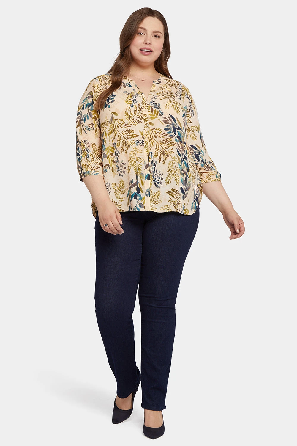 Pintuck Blouse In Plus Size - Elm Hill 5 Pintuck Blouse In Plus Size - Elm Hill - Image 5