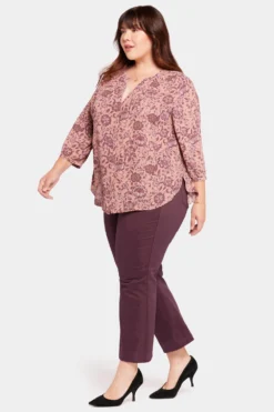 Pintuck Blouse In Plus Size - Viola Valley -Nydj Apparel Shop WS1F0537 H1095 3 0dfd139a c072 48ac 86b5 3aaee2480618