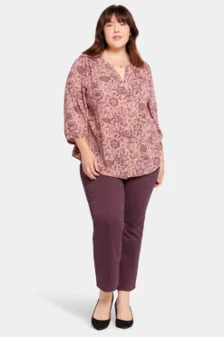 Pintuck Blouse In Plus Size - Viola Valley -Nydj Apparel Shop WS1F0537 H1095 5 242658f7 1973 4c57 b420 84c7c23aebc9