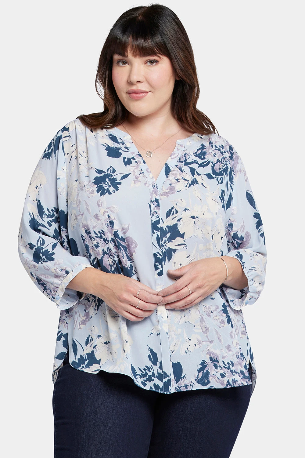 Pintuck Blouse In Plus Size - Valley Faire 4 Pintuck Blouse In Plus Size - Valley Faire - Image 4