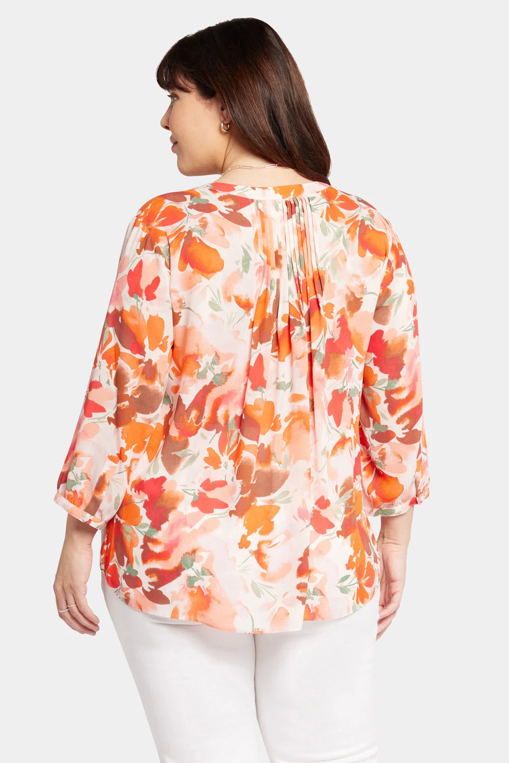 Pintuck Blouse In Plus Size - Utopia 2 Pintuck Blouse In Plus Size - Utopia - Image 2