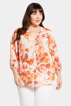 Pintuck Blouse In Plus Size - Utopia 10 Pintuck Blouse In Plus Size - Utopia -Nydj Apparel Shop WS1F0537 S2003 4 12dfd40e 3bdb 4f82 8d55 e240eda2a6e9
