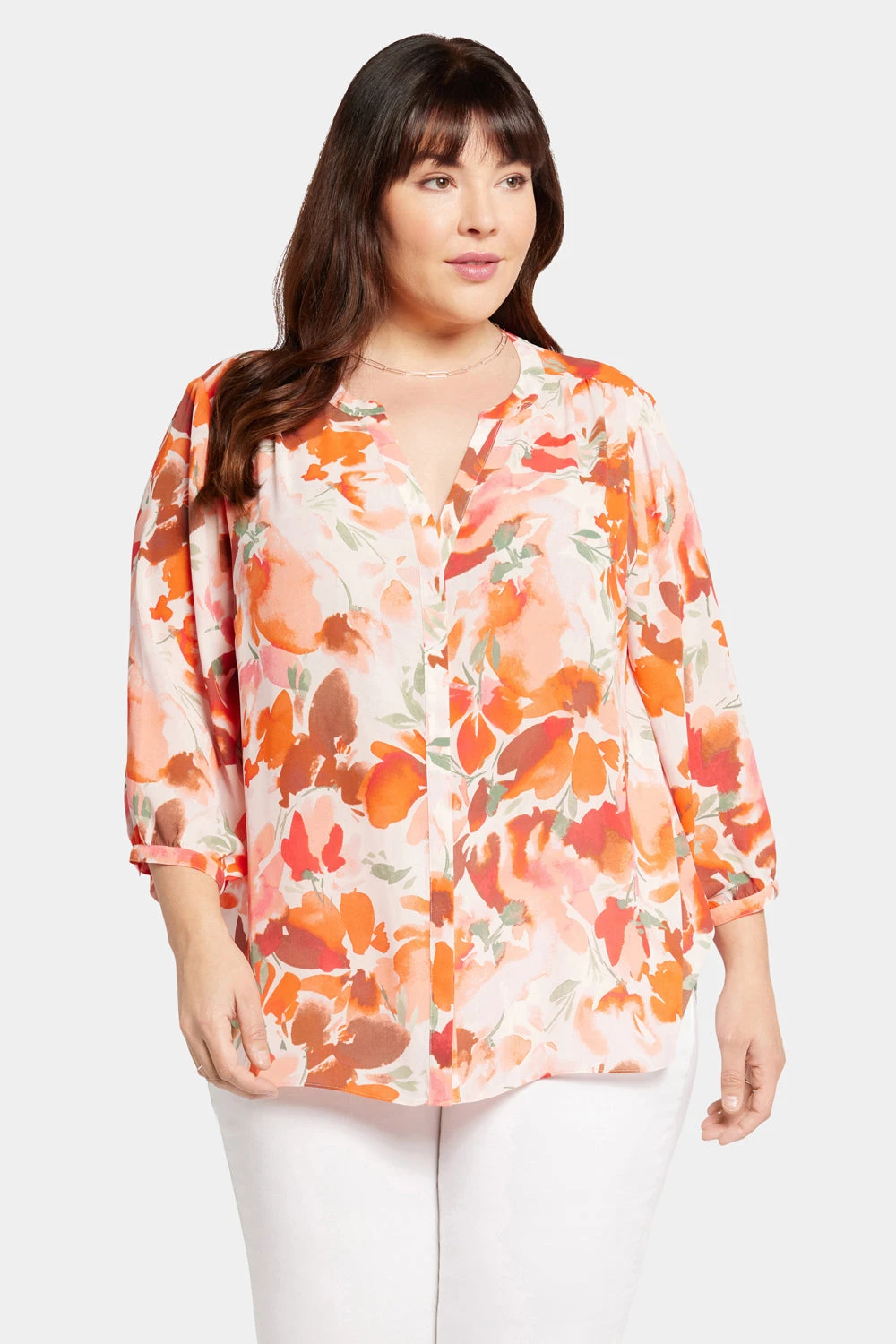 Pintuck Blouse In Plus Size - Utopia 4 Pintuck Blouse In Plus Size - Utopia - Image 4