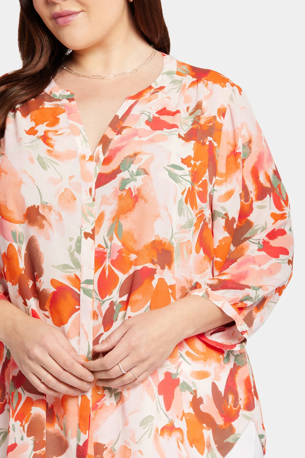 Pintuck Blouse In Plus Size - Utopia 6 Pintuck Blouse In Plus Size - Utopia - Image 6