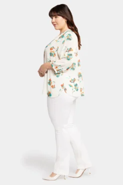 Pintuck Blouse In Plus Size - Dream Lily 9 Pintuck Blouse In Plus Size - Dream Lily -Nydj Apparel Shop WS1F0537 S2035 3