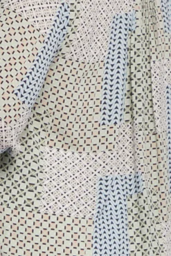 Pintuck Blouse In Plus Size - Demuth Geo -Nydj Apparel Shop WS1F0537 U1050 6