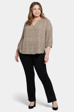 Pintuck Blouse In Plus Size - Willwood -Nydj Apparel Shop WS1F0537 WILLWOOD F2005 5 scaled