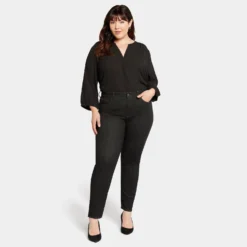 Le Silhouette Sheri Slim Jeans In Plus Size - Eternity -Nydj Apparel Shop WSBWSS8702 ETRNT DPA