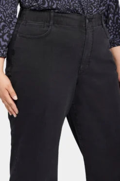 Waist-Match™ Major Wide Leg Jeans In Plus Size - Vintage Black -Nydj Apparel Shop WSHB8708 VINBL 6