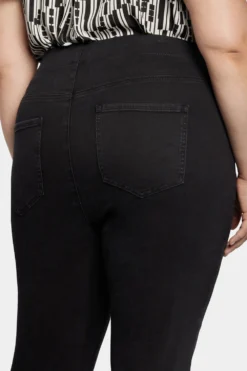 Pull-On Straight Pants In Plus Size - Stellar -Nydj Apparel Shop WSHB8782 STLLR 6