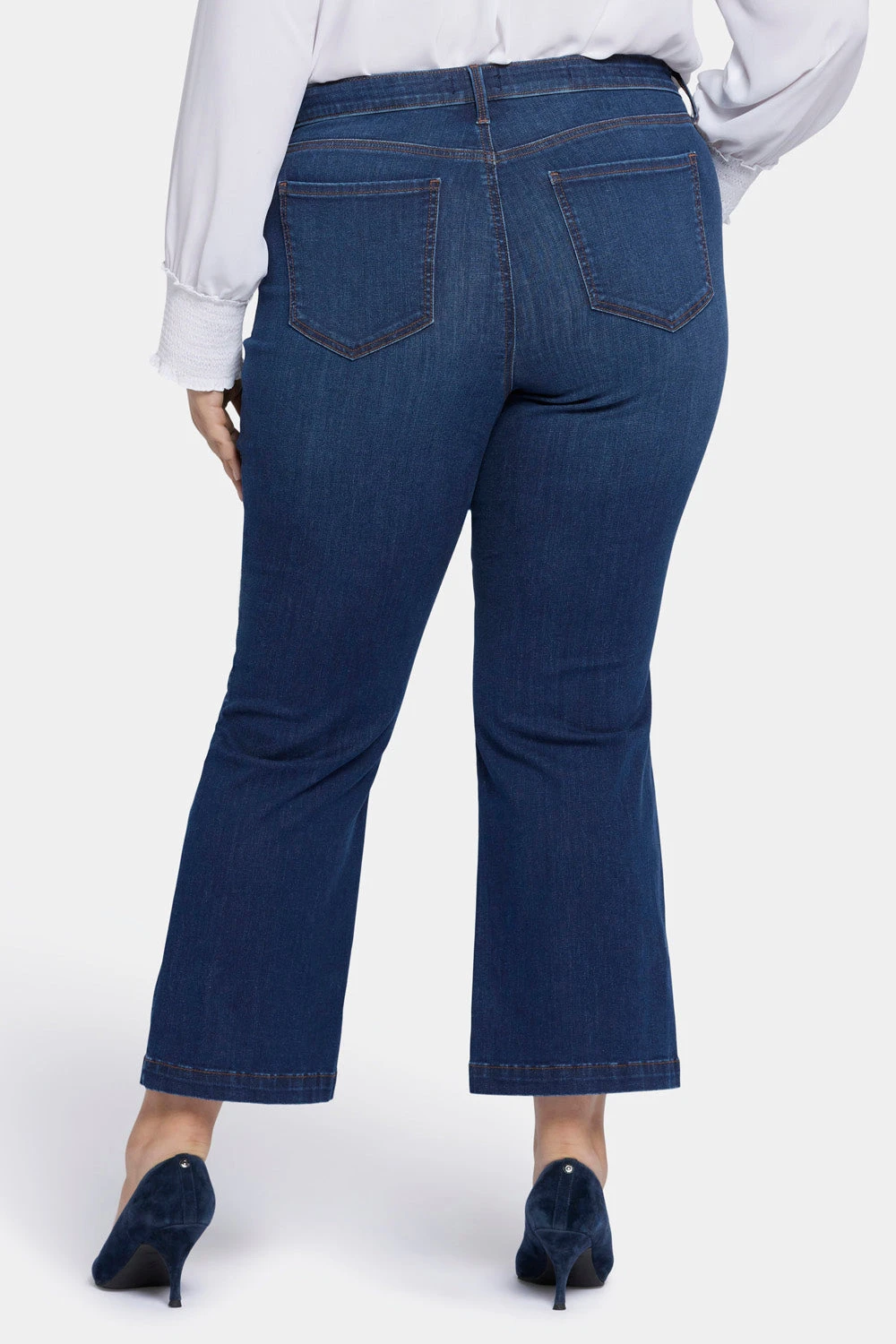 Relaxed Flared Jeans In Plus Size - Gold Coast 2 Relaxed Flared Jeans In Plus Size - Gold Coast - Image 2