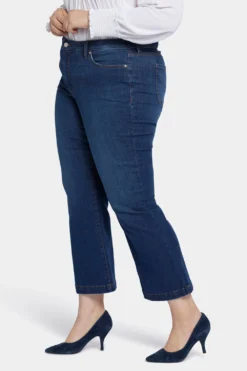 Relaxed Flared Jeans In Plus Size - Gold Coast 9 Relaxed Flared Jeans In Plus Size - Gold Coast -Nydj Apparel Shop WSHD8491 GDCST 3