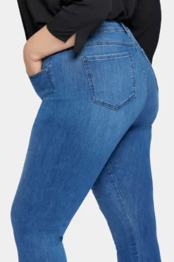 Le Silhouette Slim Bootcut Jeans In Plus Size - Amour -Nydj Apparel Shop WSHD8701 AMOUR 6