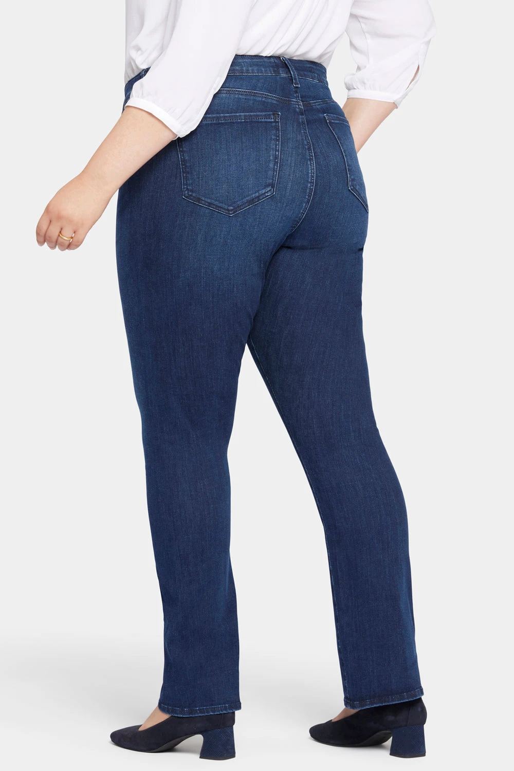 Le Silhouette Slim Bootcut Jeans In Plus Size - Marvelous 2 Le Silhouette Slim Bootcut Jeans In Plus Size - Marvelous - Image 2
