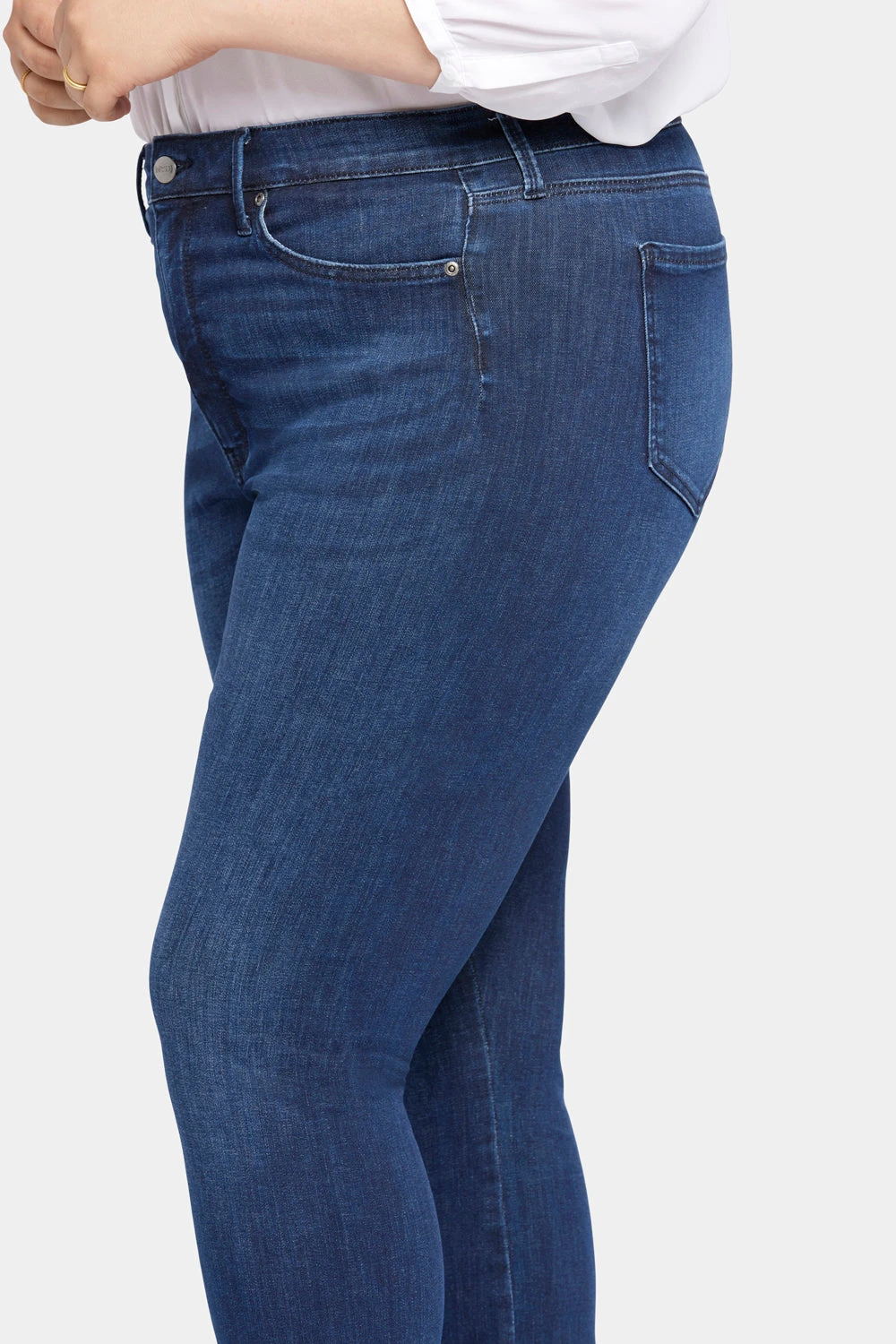 Le Silhouette Slim Bootcut Jeans In Plus Size - Marvelous 6 Le Silhouette Slim Bootcut Jeans In Plus Size - Marvelous - Image 6