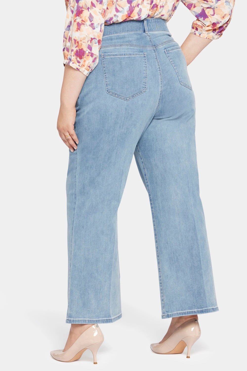 Waist-Match™ Major Wide Leg Jeans In Plus Size - Crystalline 2 Waist-Match™ Major Wide Leg Jeans In Plus Size - Crystalline - Image 2