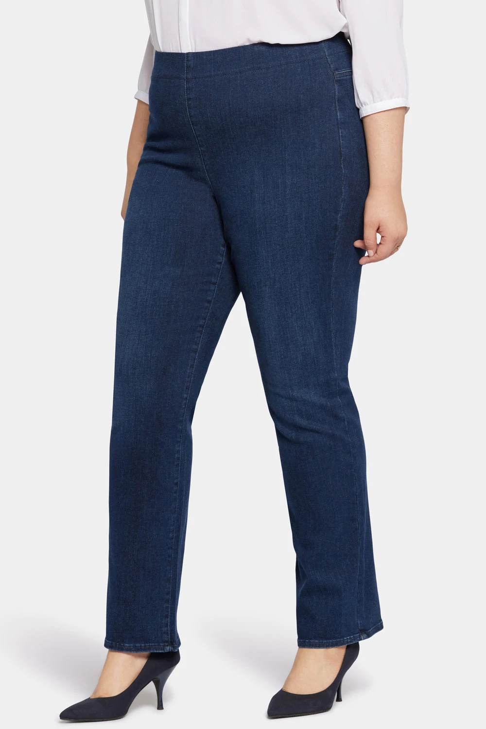 Pull-On Straight Jeans In Plus Size - Marvelous 3 Pull-On Straight Jeans In Plus Size - Marvelous - Image 3