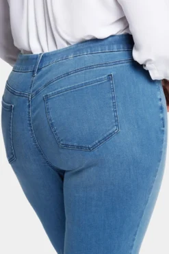Waist-Match™ Slim Straight Crop Jeans In Plus Size - Contented -Nydj Apparel Shop WSHDCR8793 CNTED 6